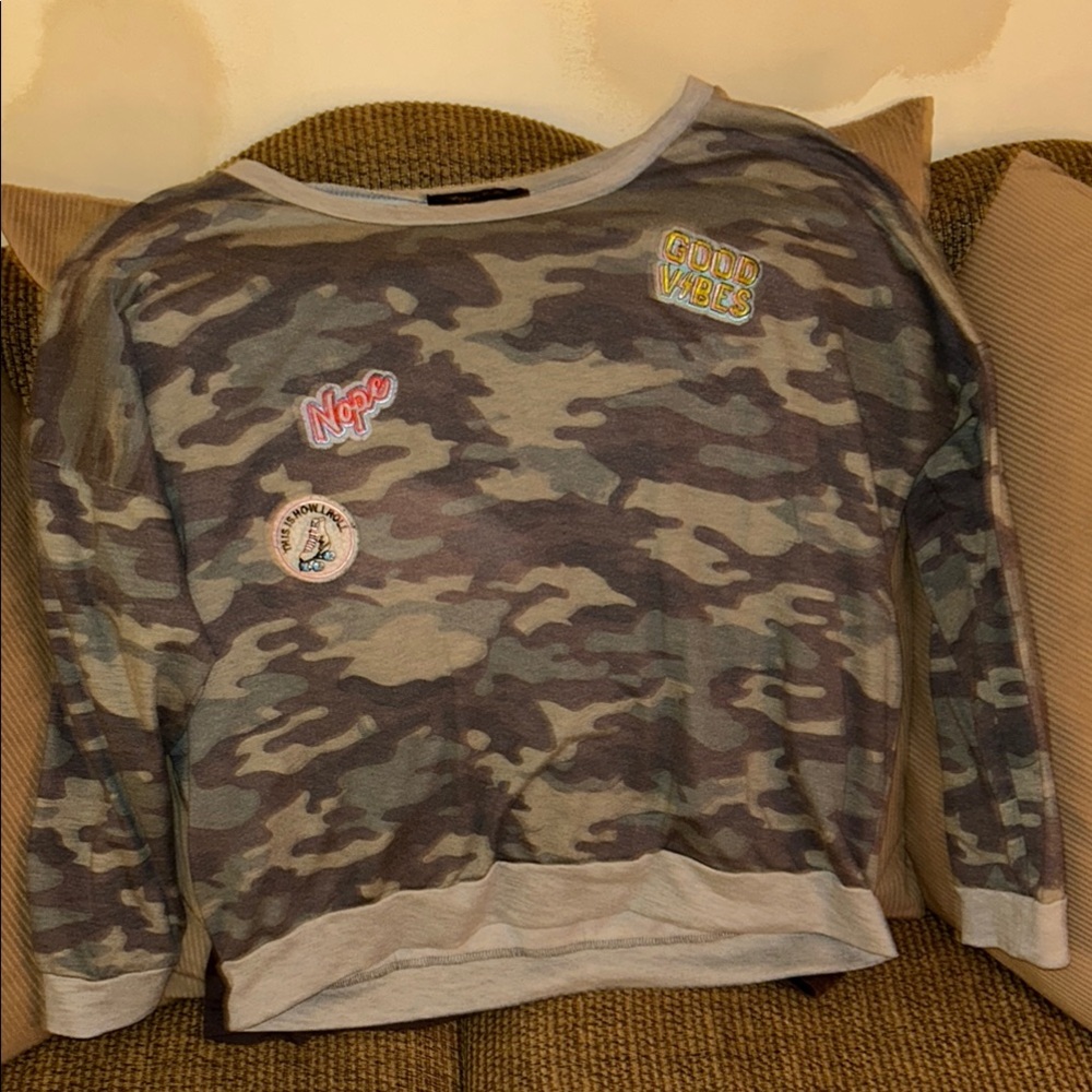 Kids Camouflage Sweatshirt